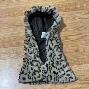 Leopard vest 0-3 months